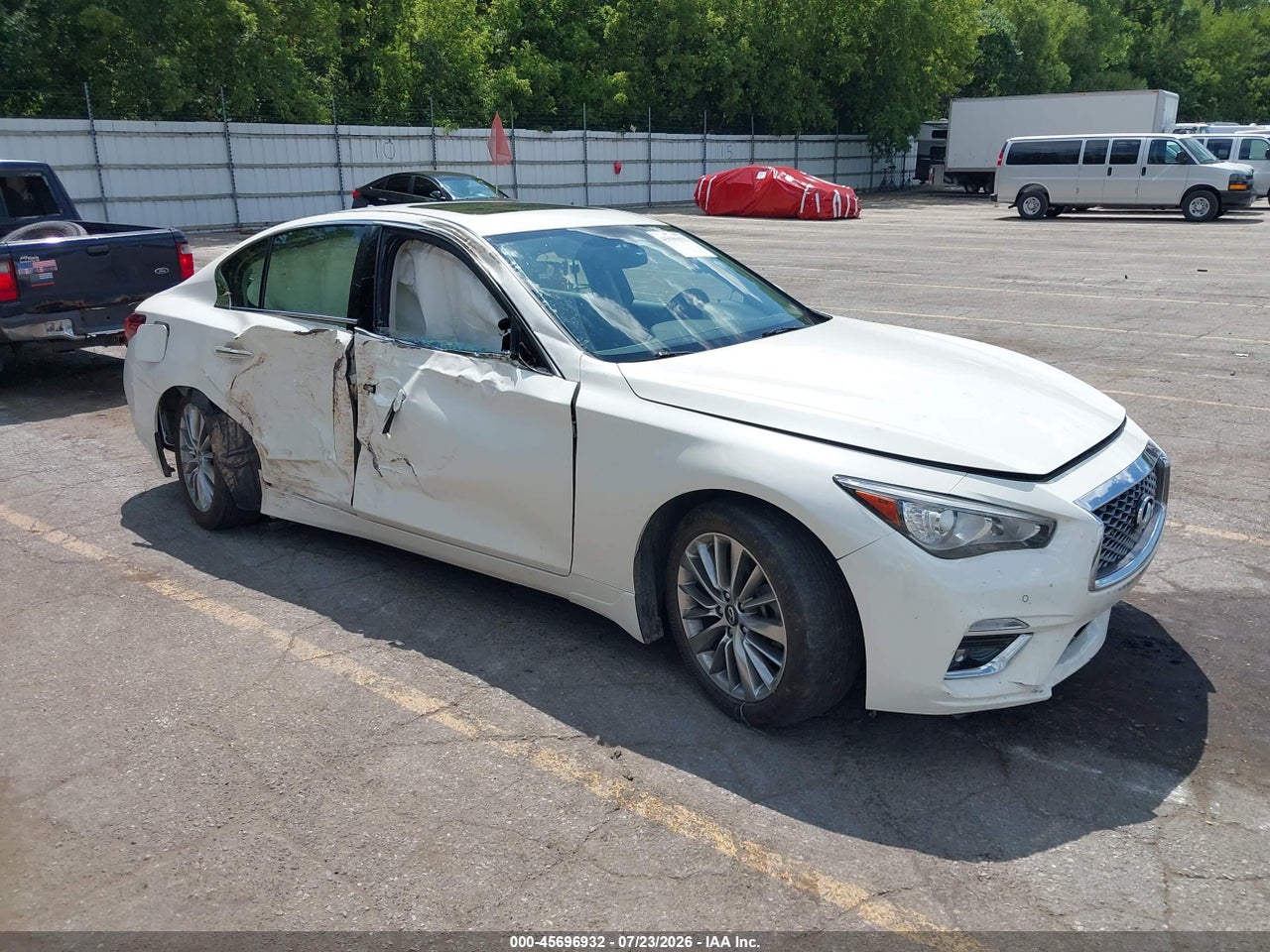 JN1EV7BR2PM****** · 2023 INFINITI Q50 LUXE AWD