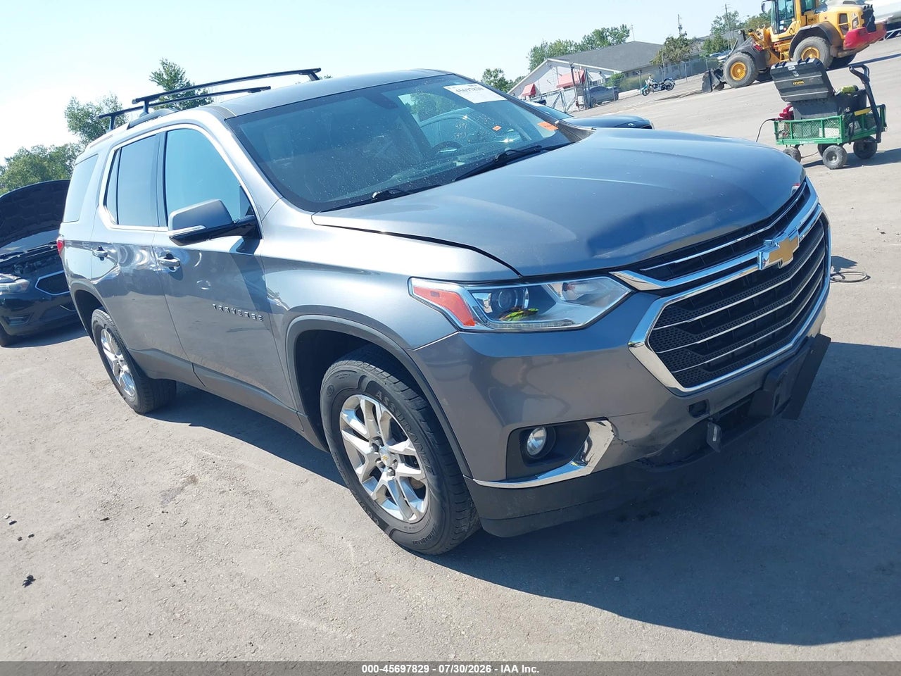 1GNERGKW6JJ****** · 2018 CHEVROLET TRAVERSE LT CLOTH
