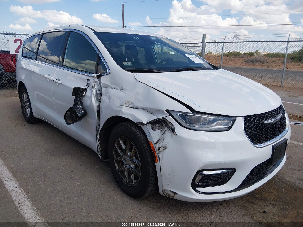2C4RC1BG4SR****** · 2025 CHRYSLER PACIFICA SELECT