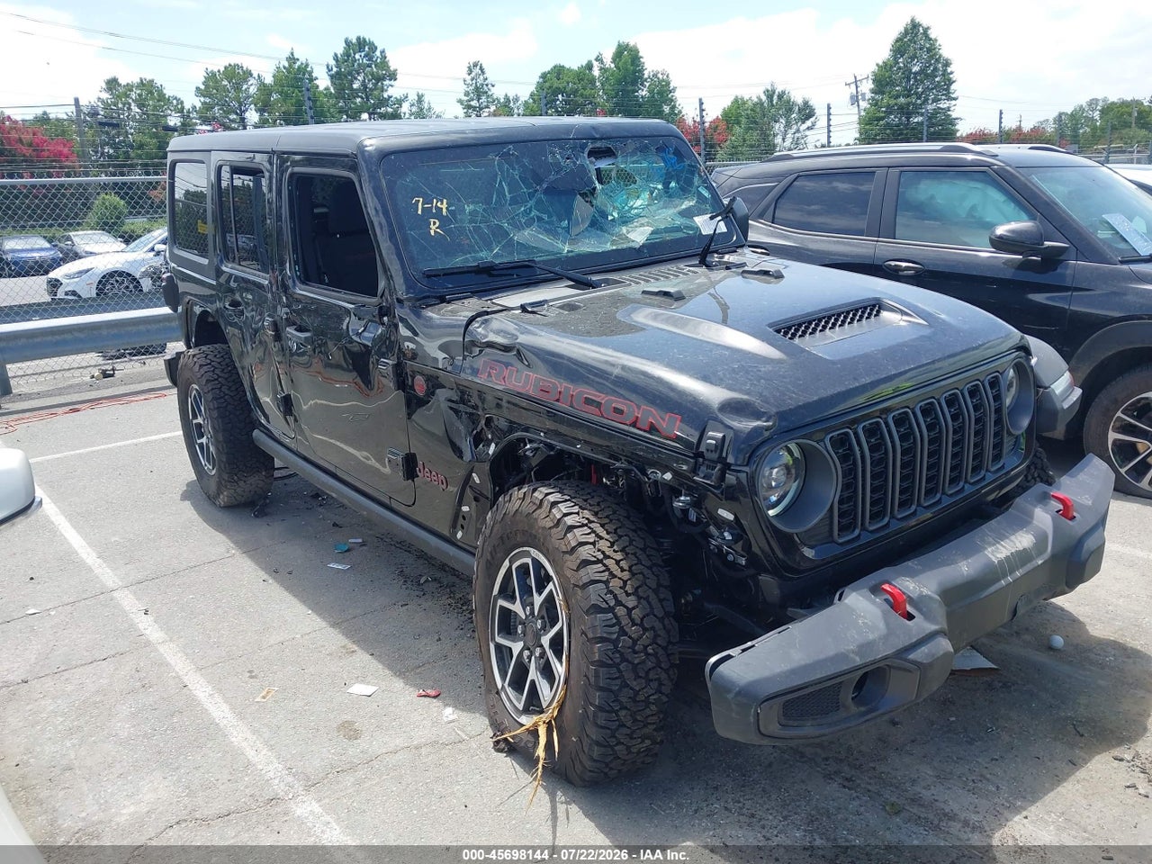 1C4PJXFGXTW****** · 2026 JEEP WRANGLER RUBICON 4X4