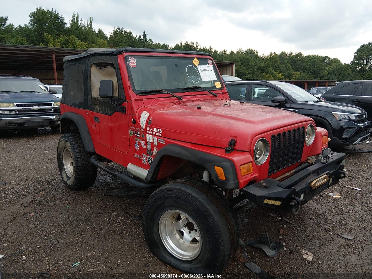 1J4FY29P1VP****** · 1997 JEEP WRANGLER SE