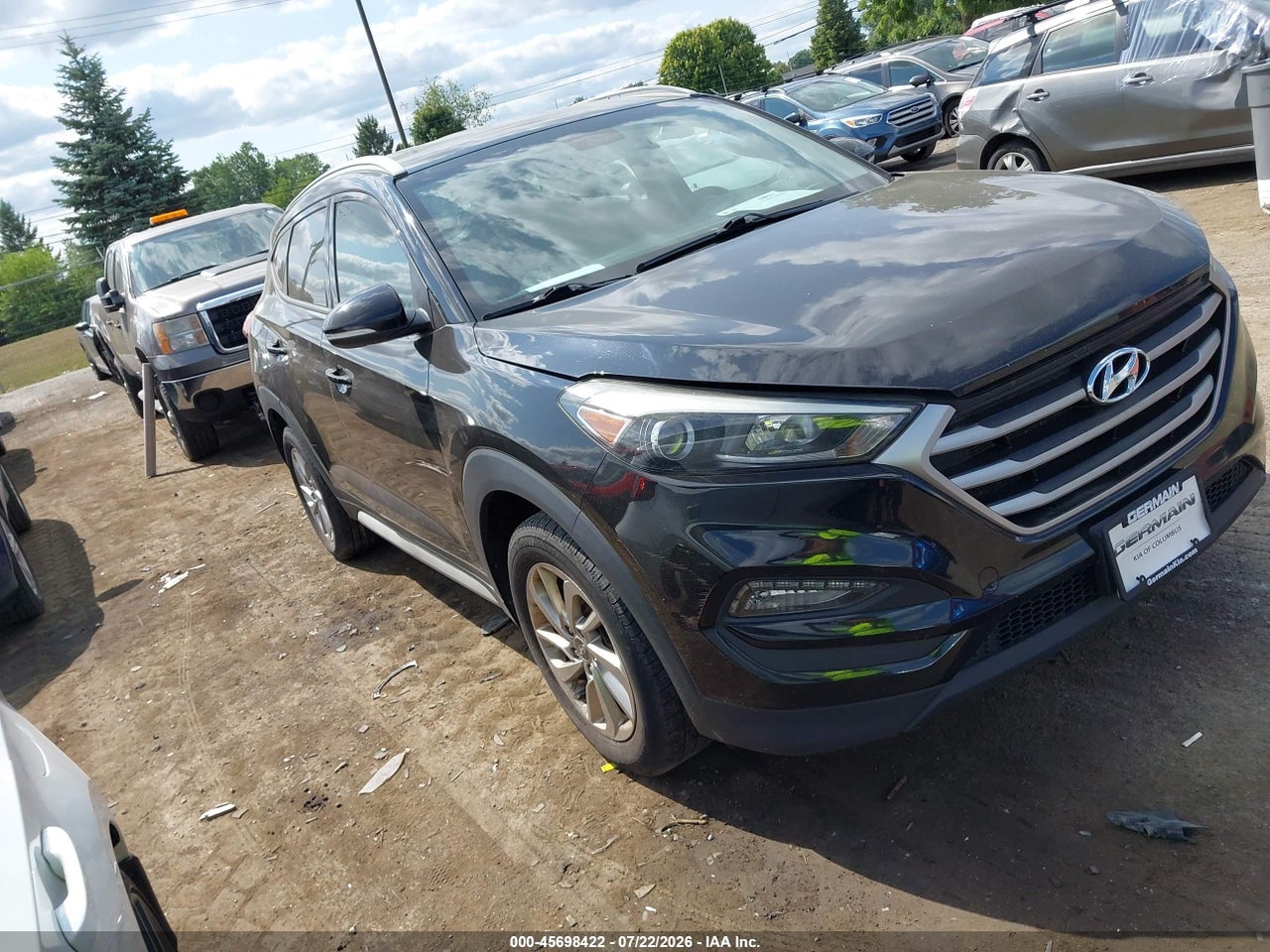 KM8J33A40JU****** · 2018 HYUNDAI TUCSON SEL PLUS