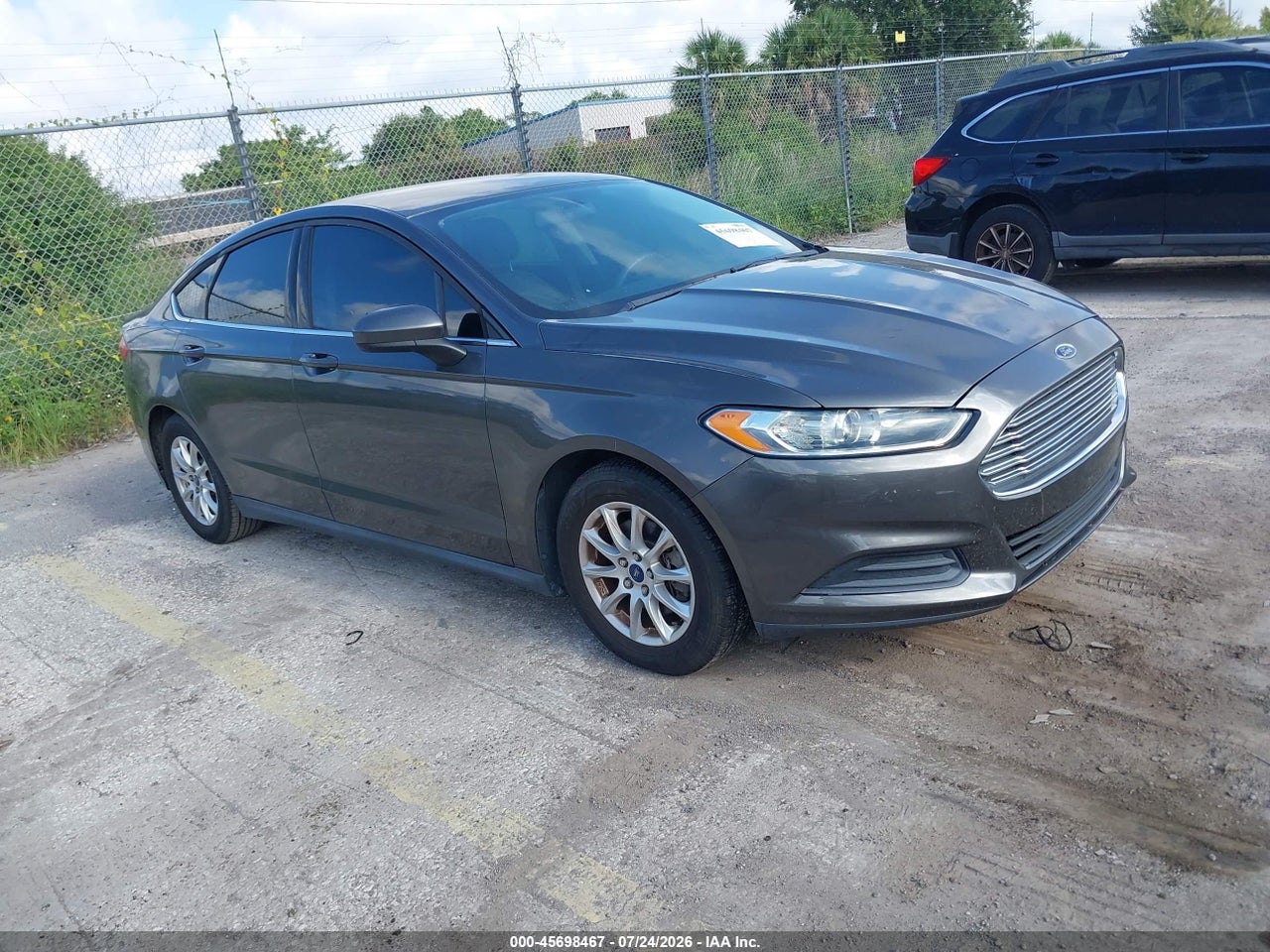 3FA6P0G73GR****** · 2016 FORD FUSION S