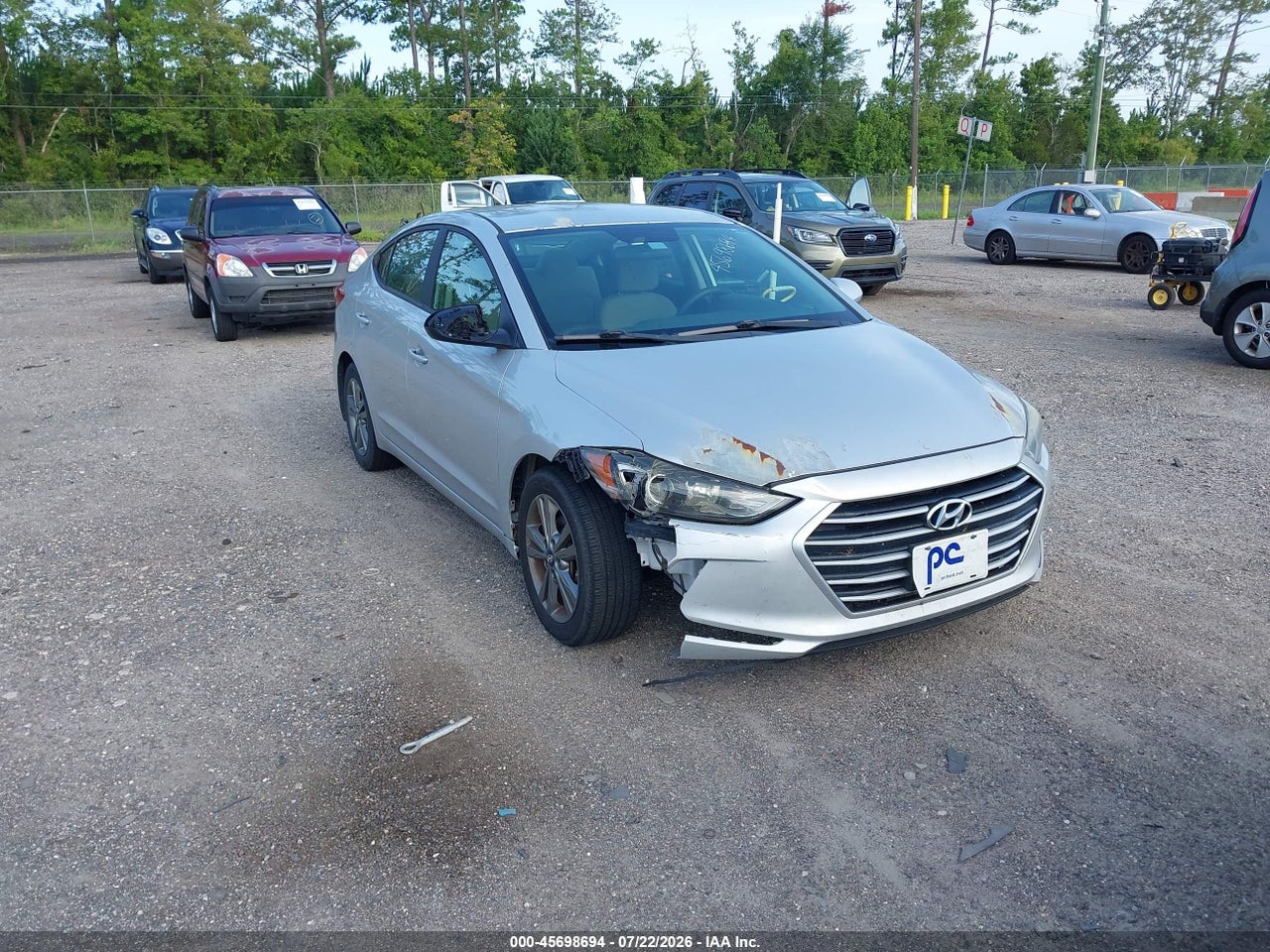 5NPD84LF1HH****** · 2017 HYUNDAI ELANTRA SE