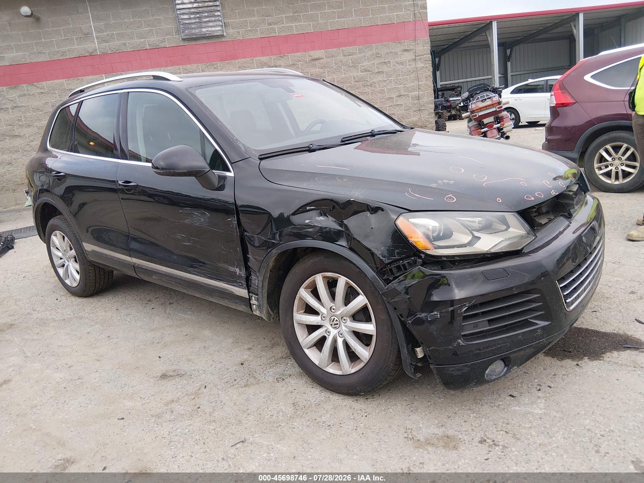 WVGFK9BP3CD****** · 2012 VOLKSWAGEN TOUAREG TDI SPORT