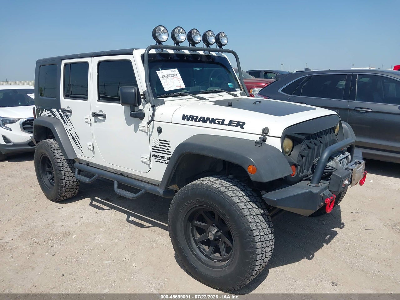 1J4BA3H17AL****** · 2010 JEEP WRANGLER UNLIMITED SPORT