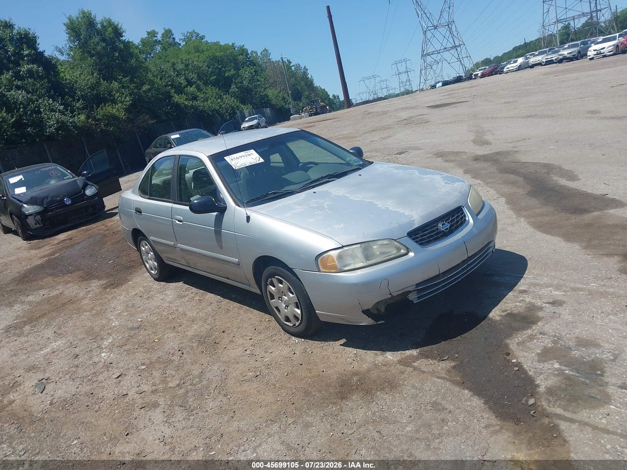 3N1CB51D72L****** · 2002 NISSAN SENTRA GXE