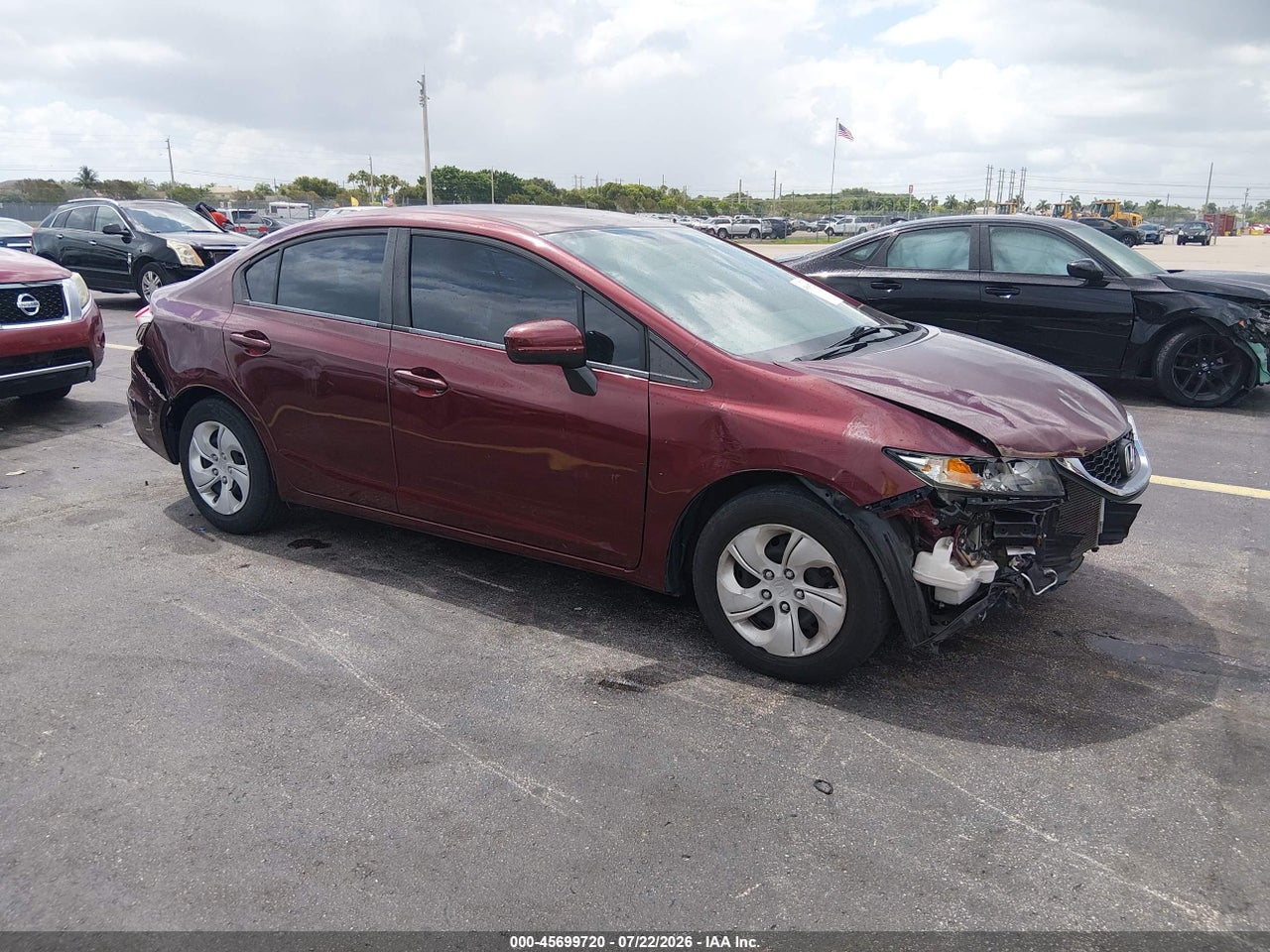 19XFB2F58EE****** · 2014 HONDA CIVIC LX