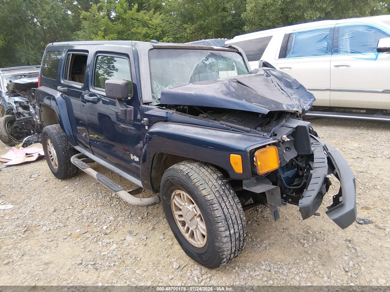 5GTDN13E878****** · 2007 HUMMER H3 SUV
