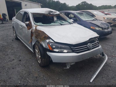1VWBP7A33CC****** · 2012 VOLKSWAGEN PASSAT 2.5L SE