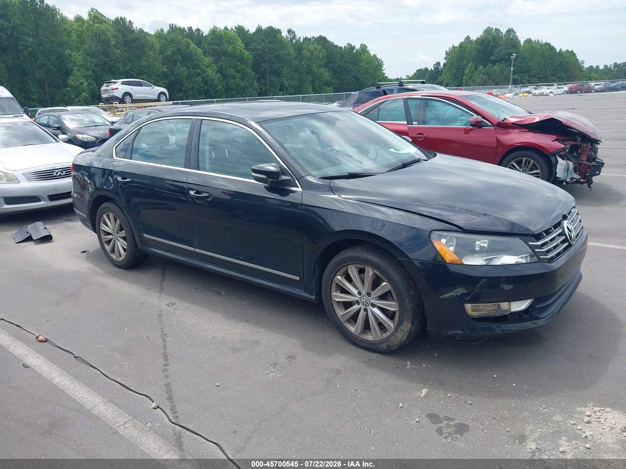 1VWCP7A38DC****** · 2013 VOLKSWAGEN PASSAT 2.5L SEL PREMIUM