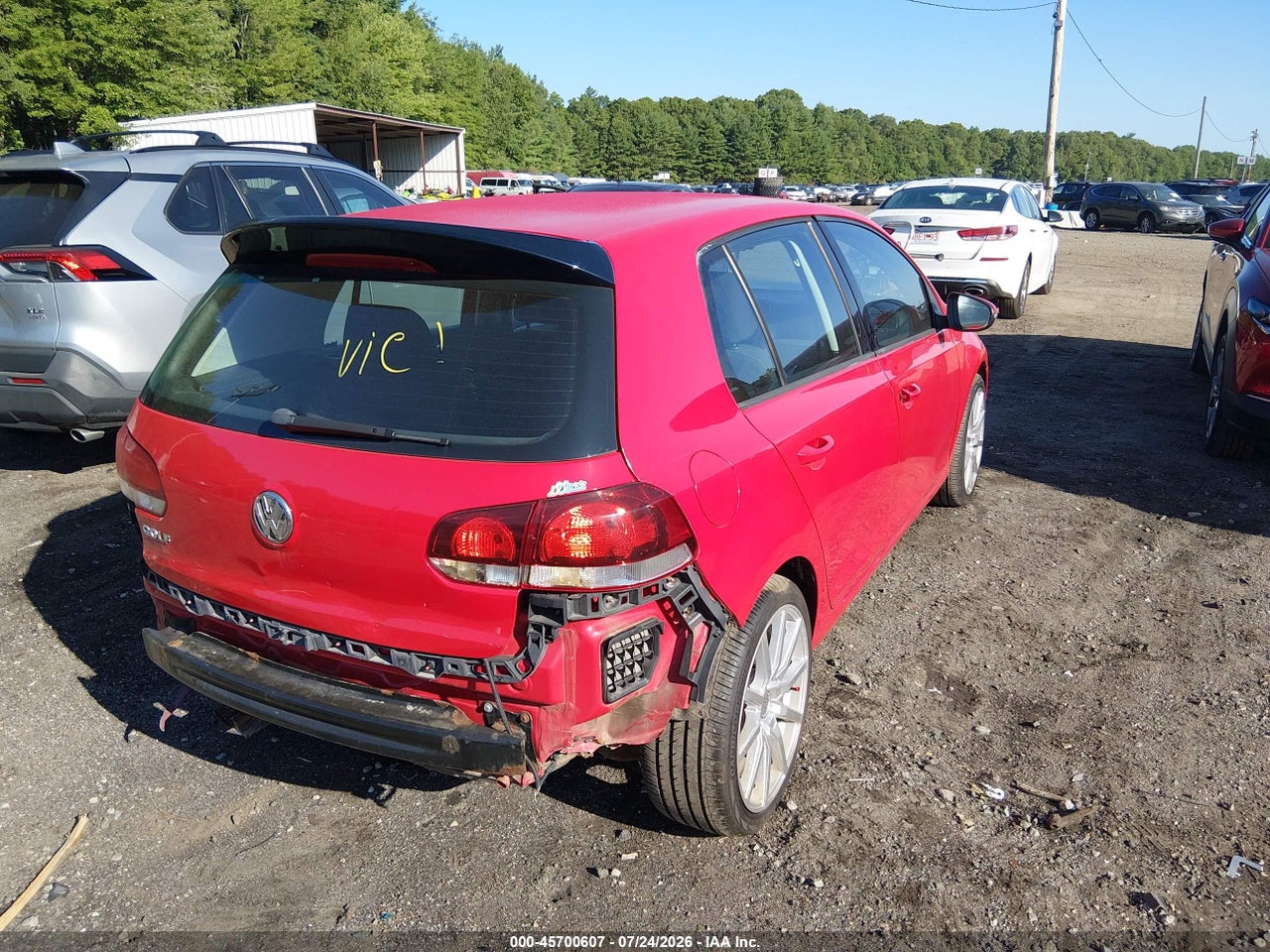 2013 VOLKSWAGEN GOLF 2.5L 4-DOOR · 4/8