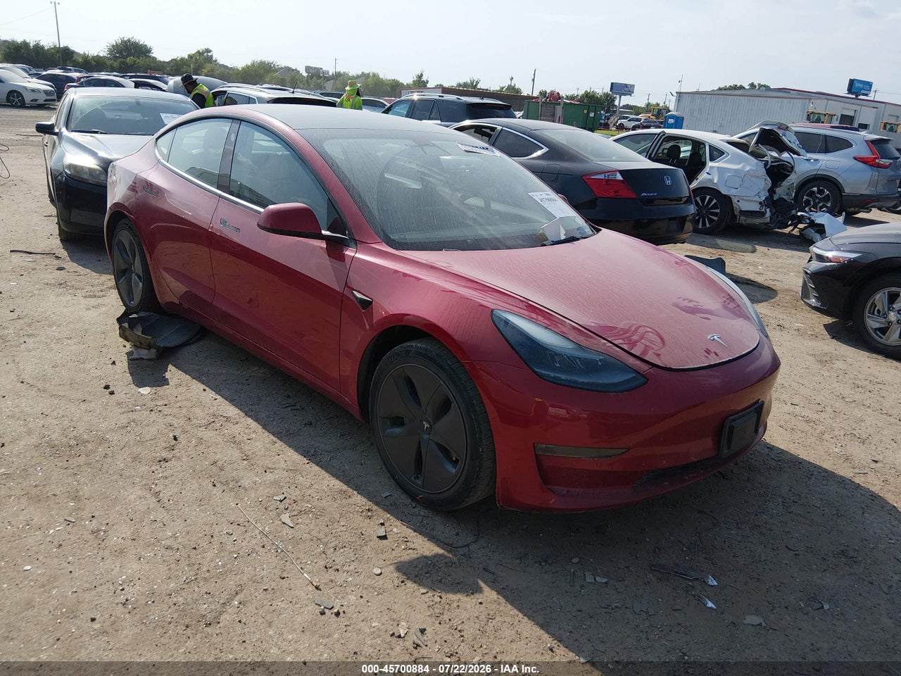 5YJ3E1EA2MF****** · 2021 TESLA MODEL 3 STANDARD RANGE PLUS REAR-WHEEL DRIVE