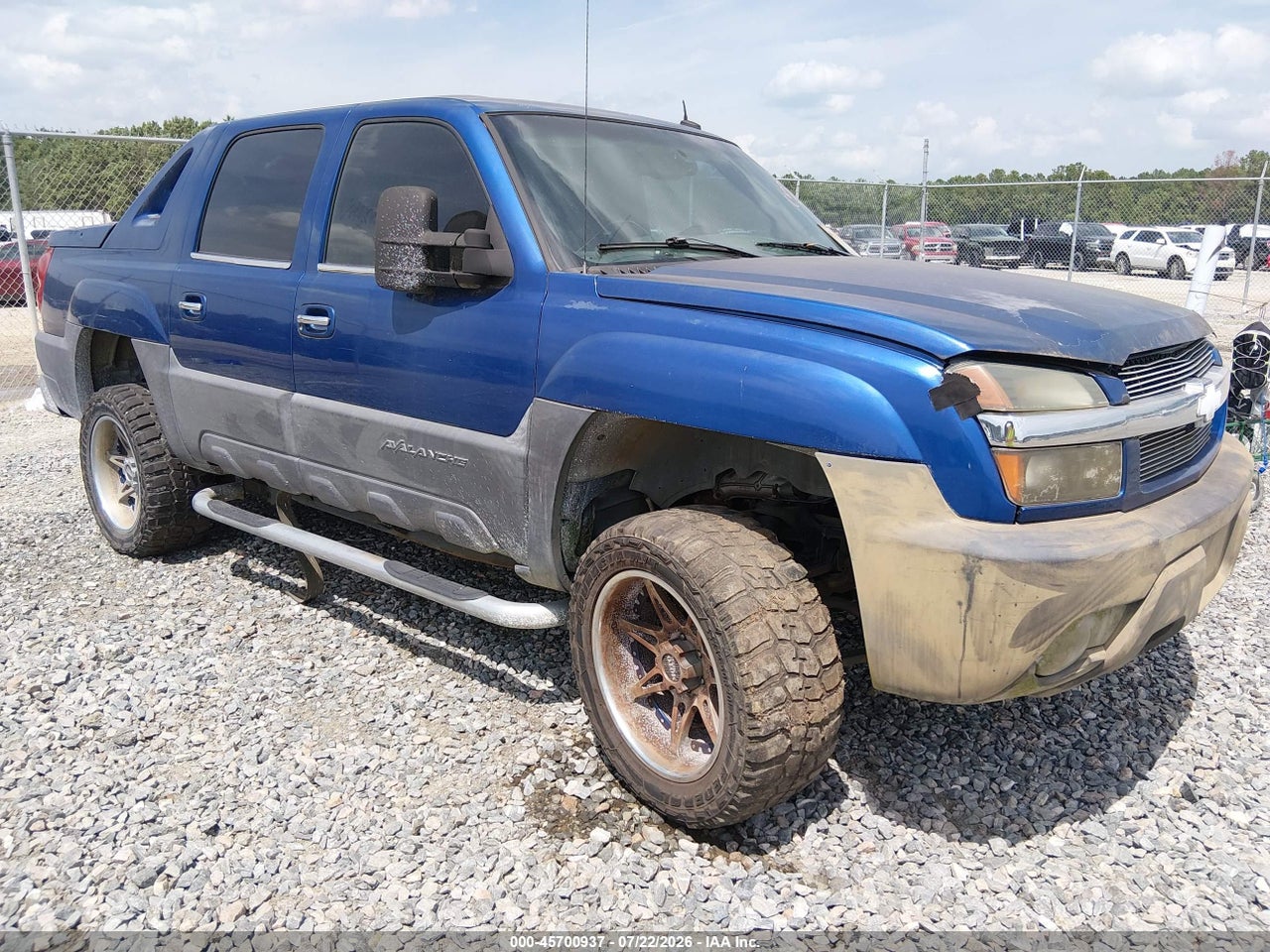 3GNEC13T13G****** · 2003 CHEVROLET AVALANCHE 1500