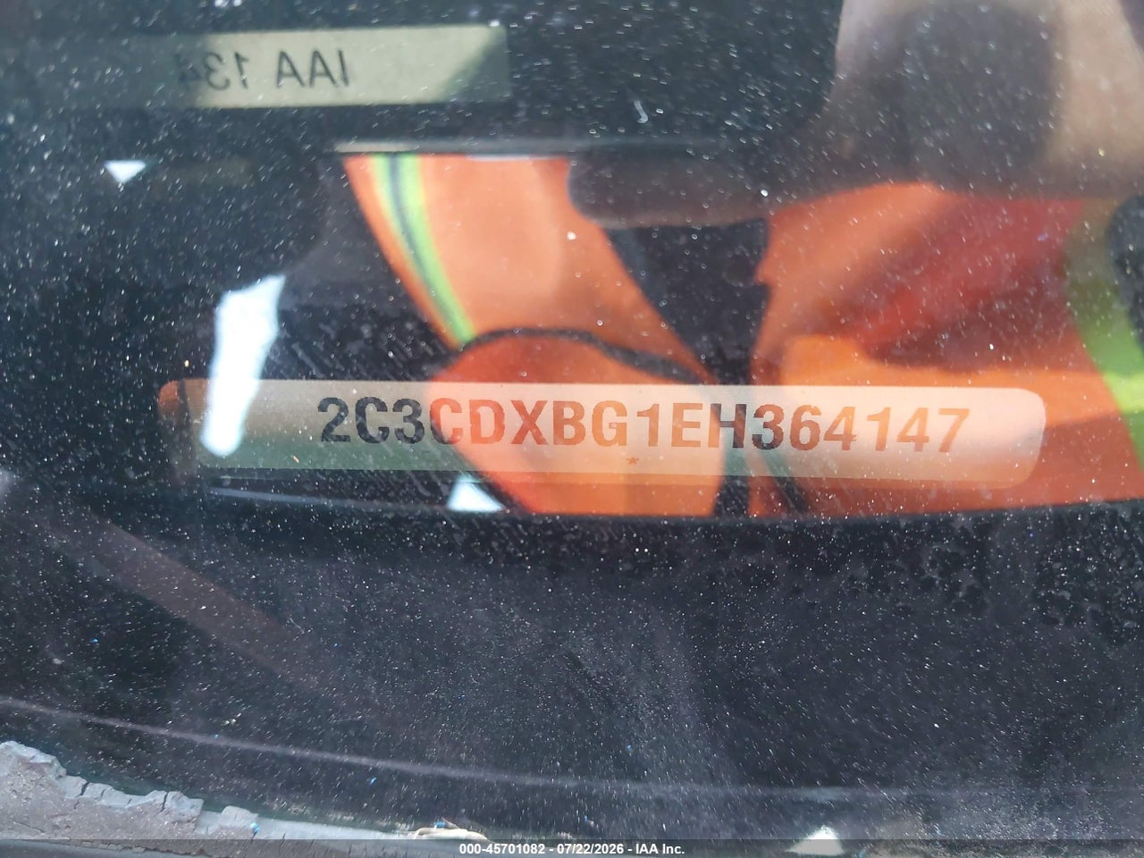 2C3CDXBG1EH****** · 2014 DODGE CHARGER SE · 9/11