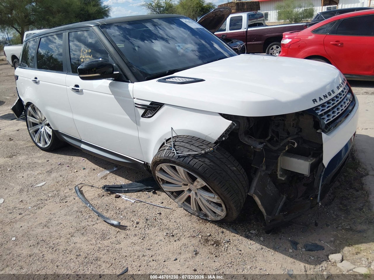 SALWR2EF9GA****** · 2016 LAND ROVER RANGE ROVER SPORT 5.0L V8 SUPERCHARGED/5.0L V8 SUPERCHARGED DYNAMIC