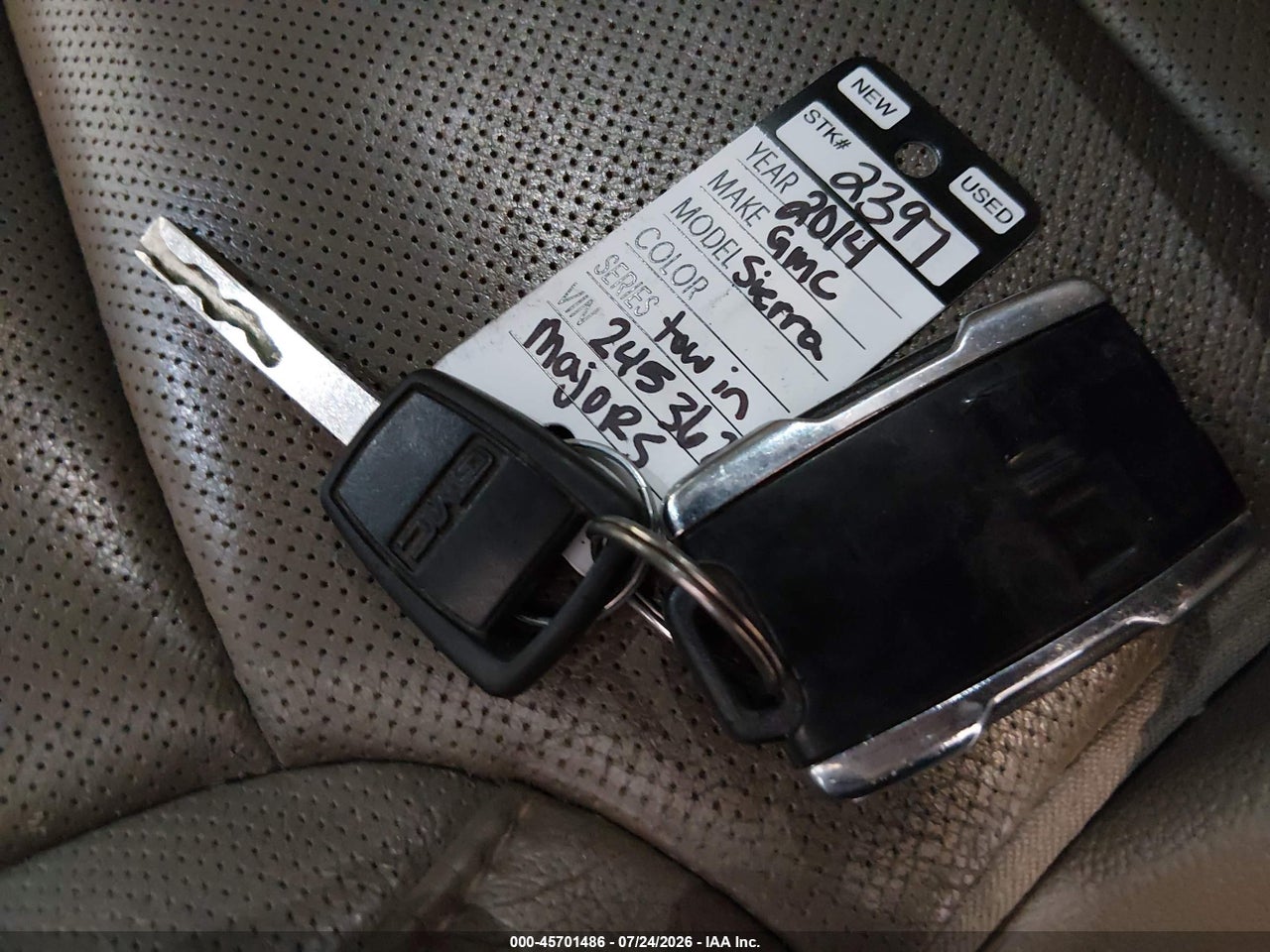 3GTP1VEC9EG****** · 2014 GMC SIERRA 1500 SLT · 11/11