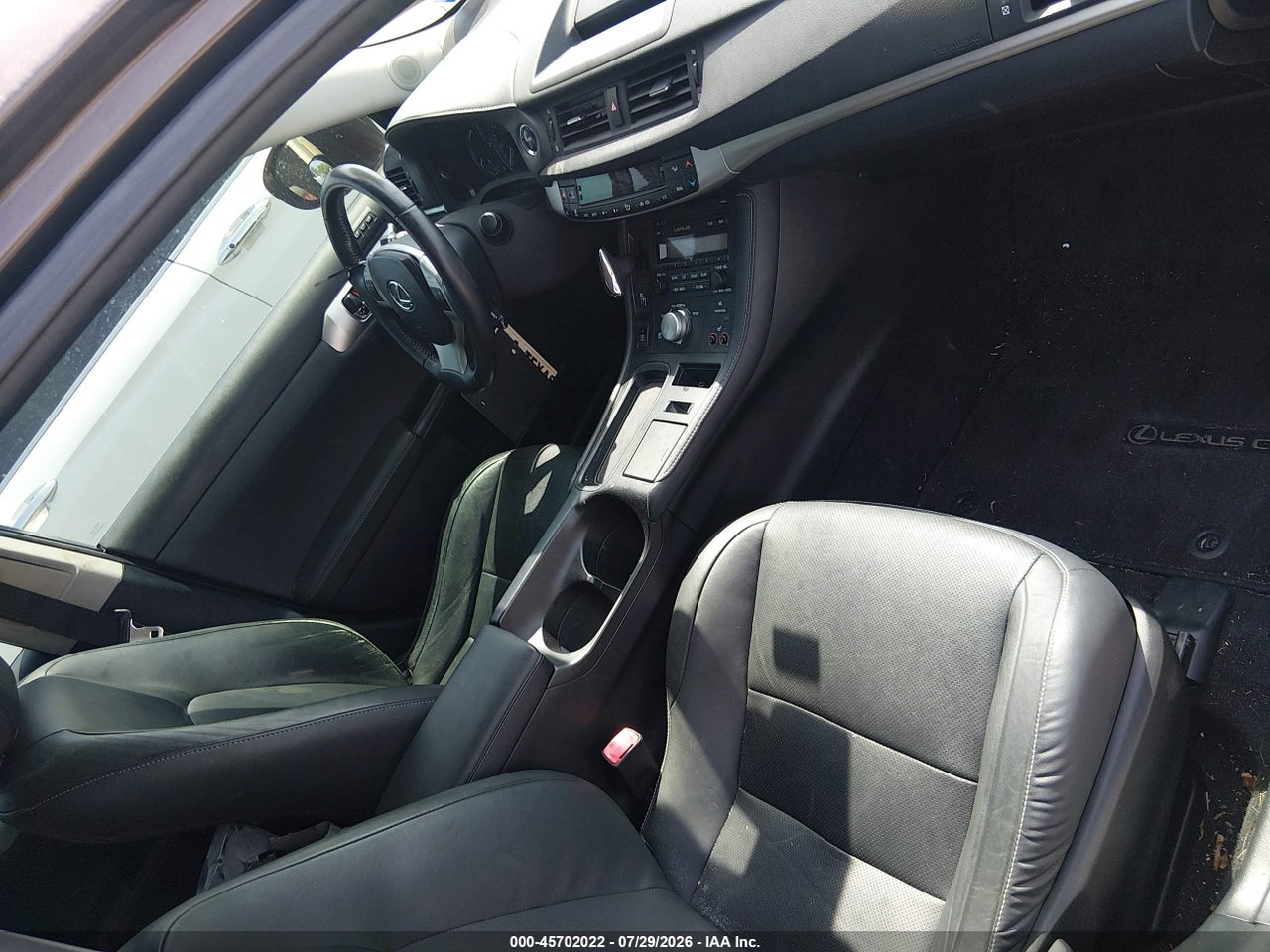 2012 LEXUS CT 200H PREMIUM · 5/11
