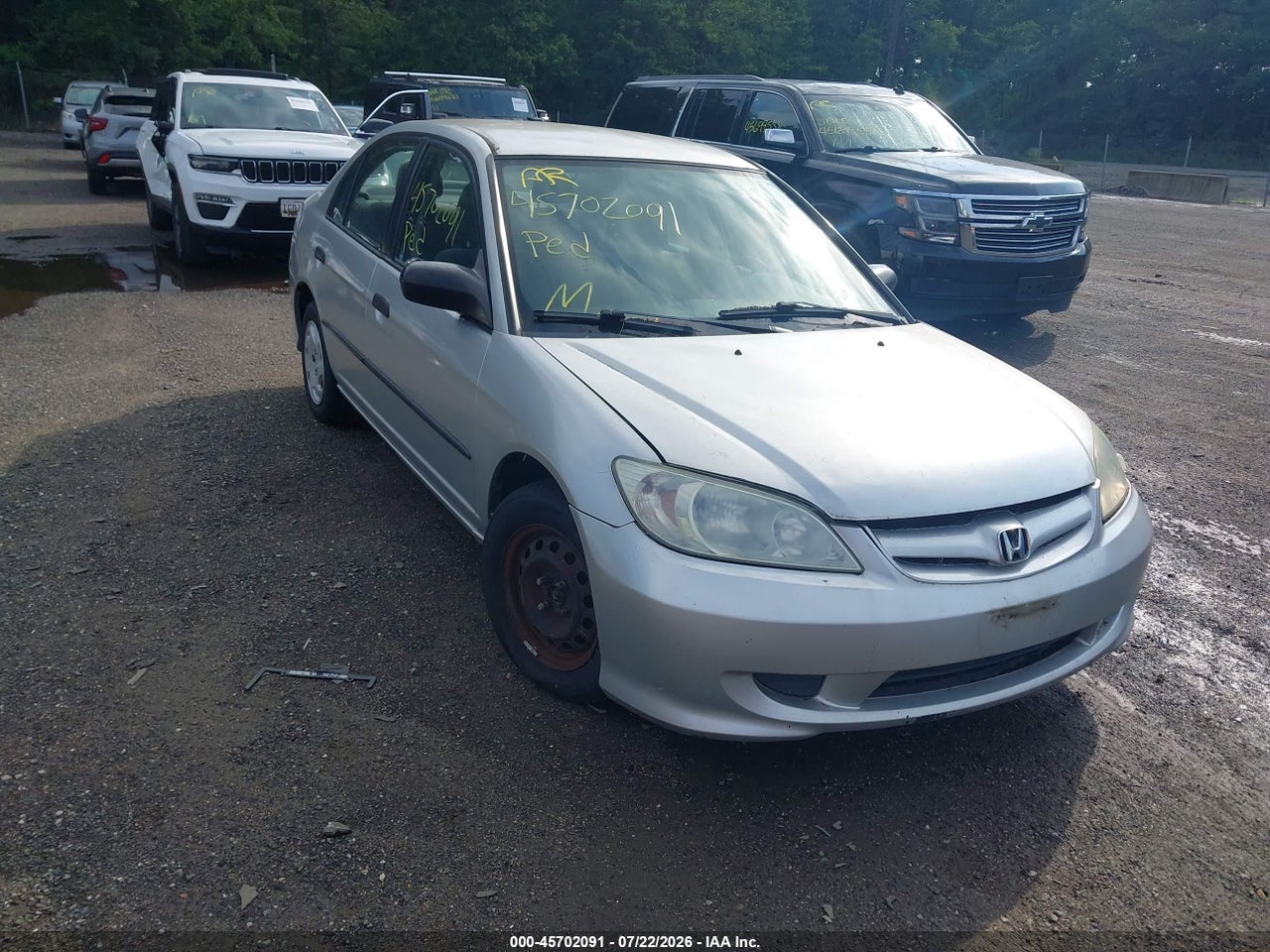 2HGES16384H****** · 2004 HONDA CIVIC VP