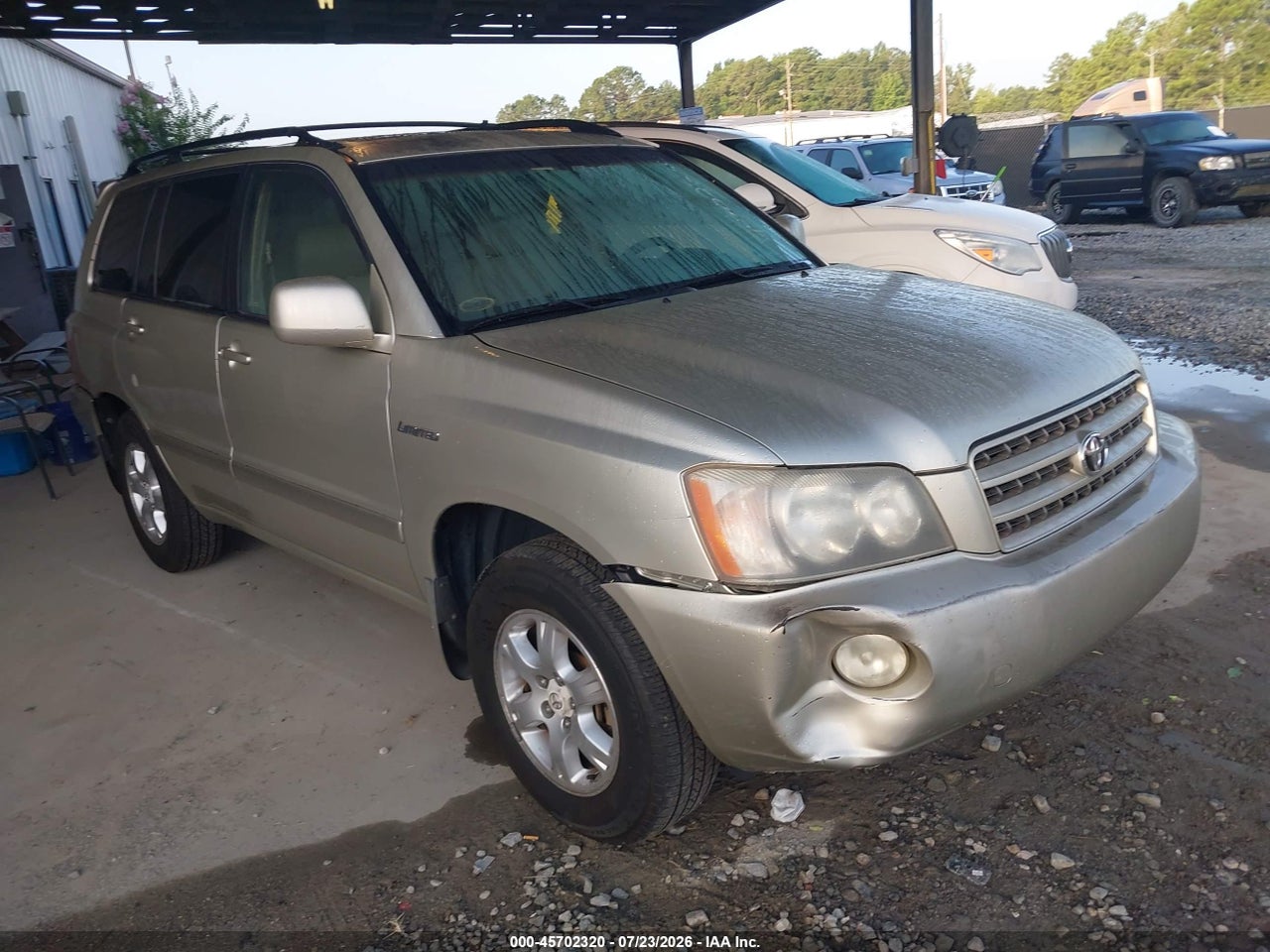 JTEGF21A930****** · 2003 TOYOTA HIGHLANDER LIMITED V6