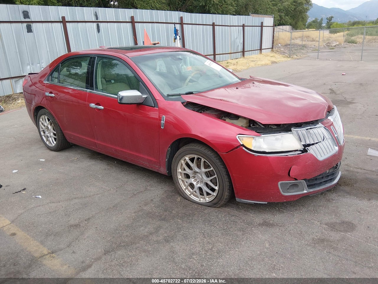 3LNHL2GC3CR****** · 2012 LINCOLN MKZ