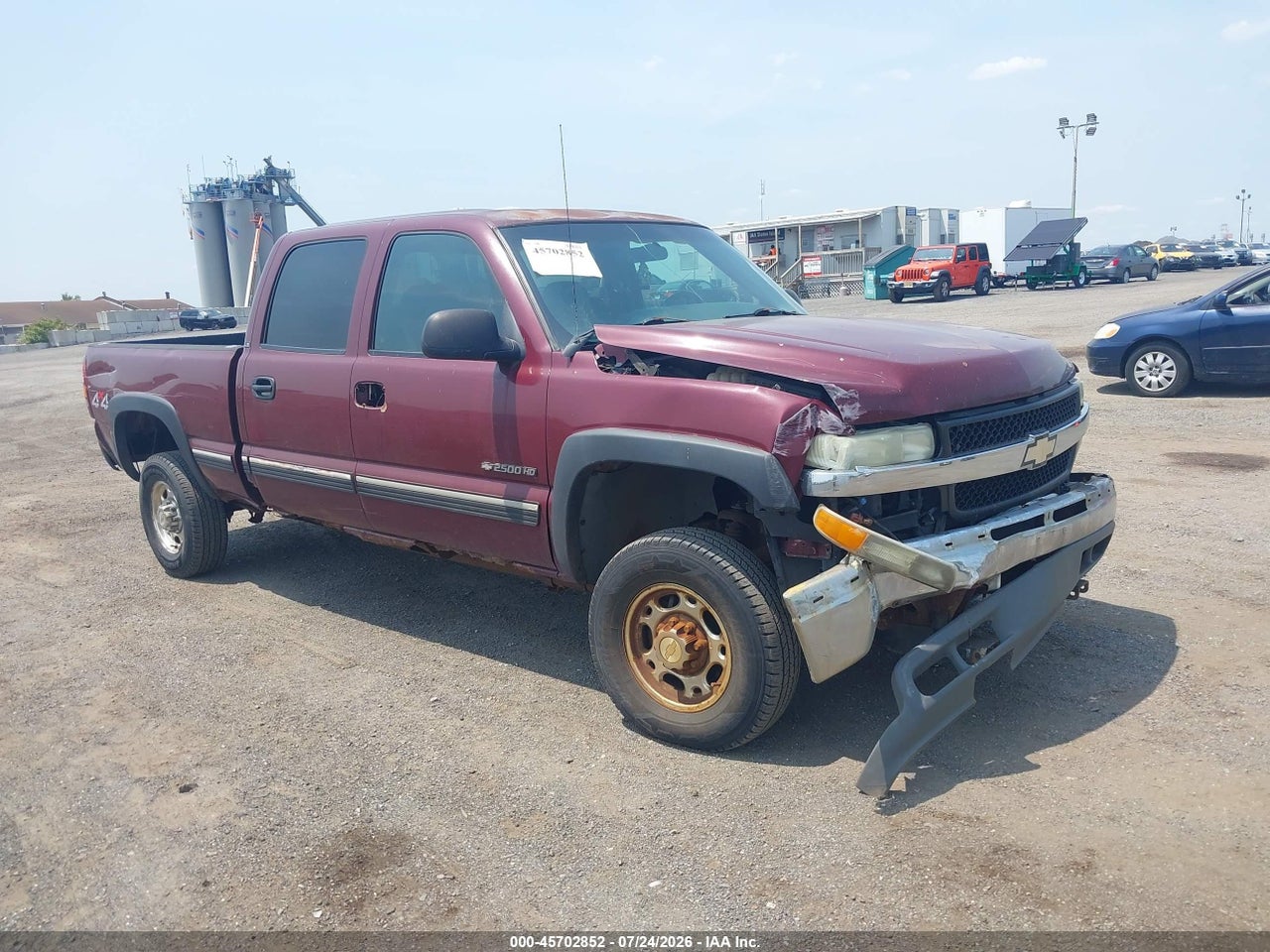 1GCHK23UX2F****** · 2002 CHEVROLET SILVERADO 2500HD LS