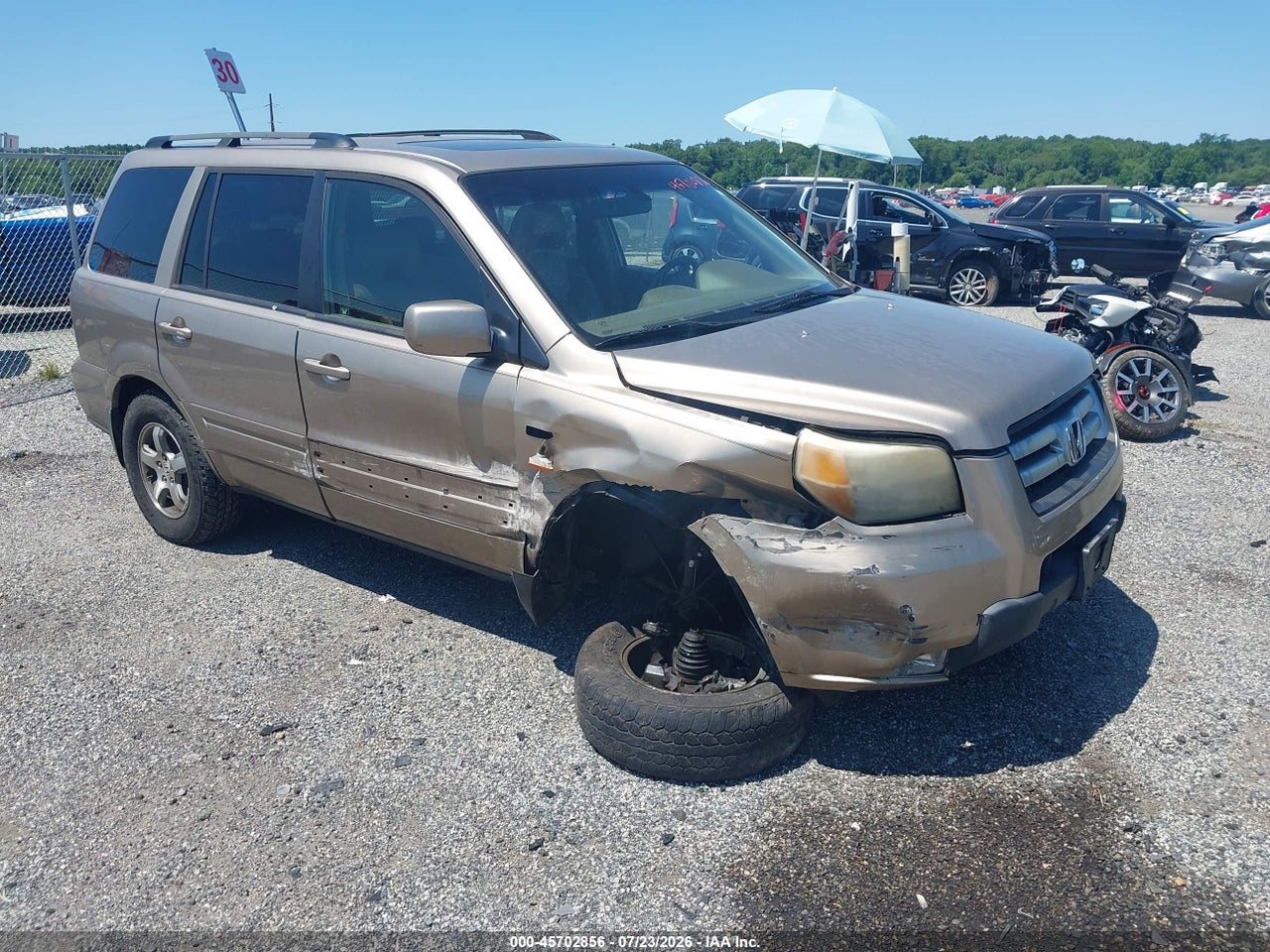 5FNYF28637B****** · 2007 HONDA PILOT EX-L