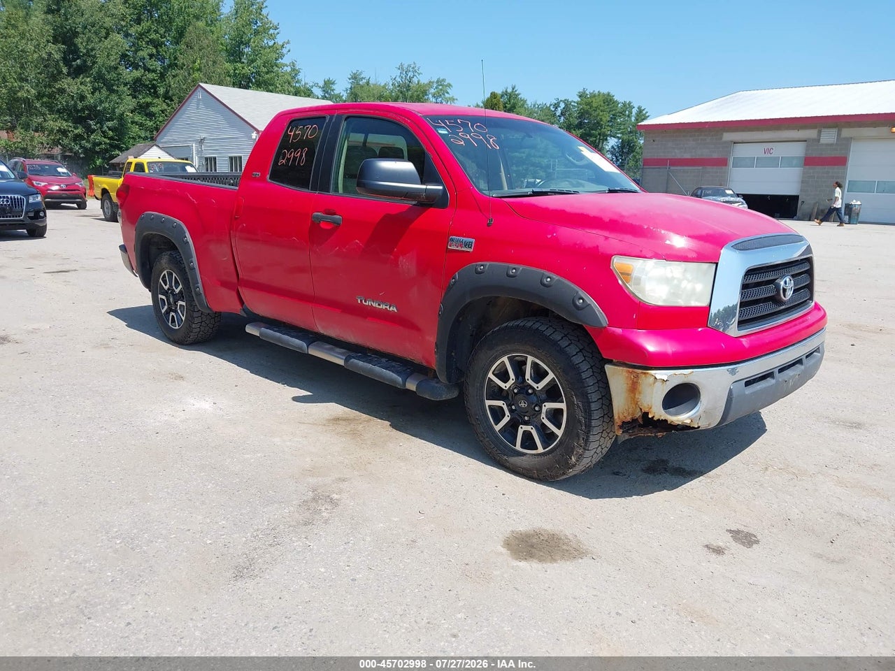 5TBBV54187S****** · 2007 TOYOTA TUNDRA SR5 5.7L V8