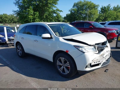 5FRYD3H24GB****** · 2016 ACURA MDX ACURAWATCH PLUS PACKAGE