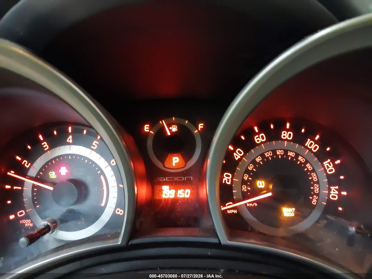 JTKJF5C79D3****** · 2013 SCION TC   · 7/11
