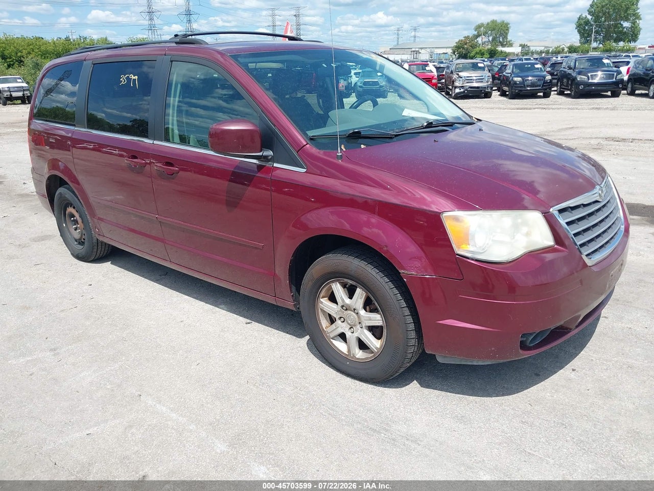 2A8HR54P18R****** · 2008 CHRYSLER TOWN &amp; COUNTRY TOURING