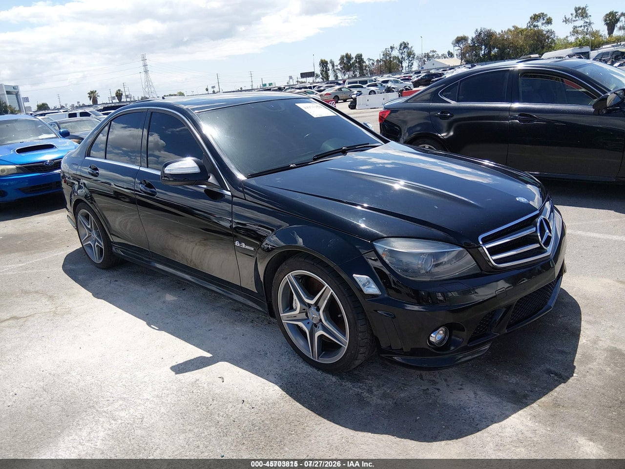 WDDGF77X89F****** · 2009 MERCEDES-BENZ C 63 AMG