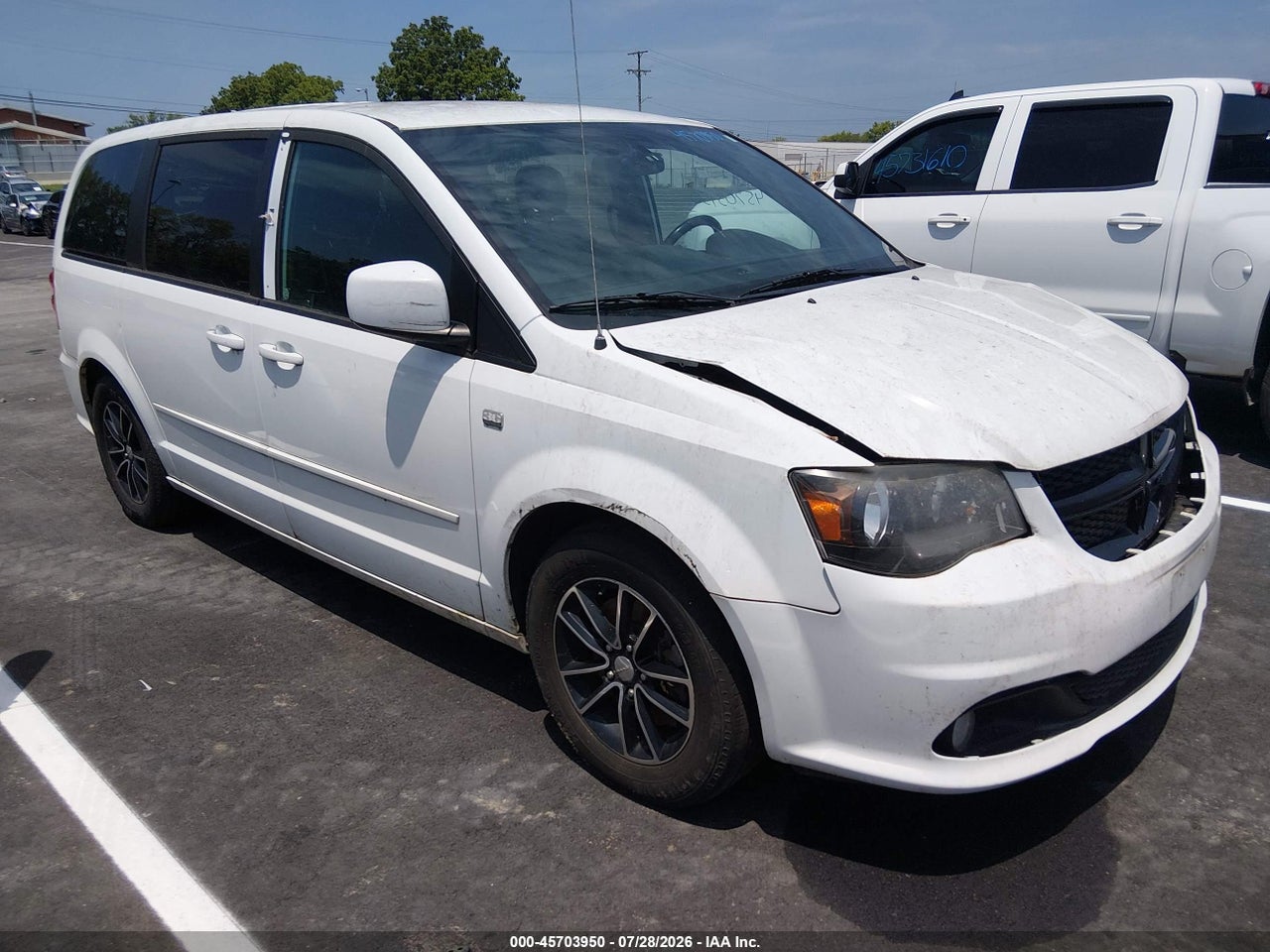 2C4RDGCG2ER****** · 2014 DODGE GRAND CARAVAN SXT 30TH ANNIVERSARY