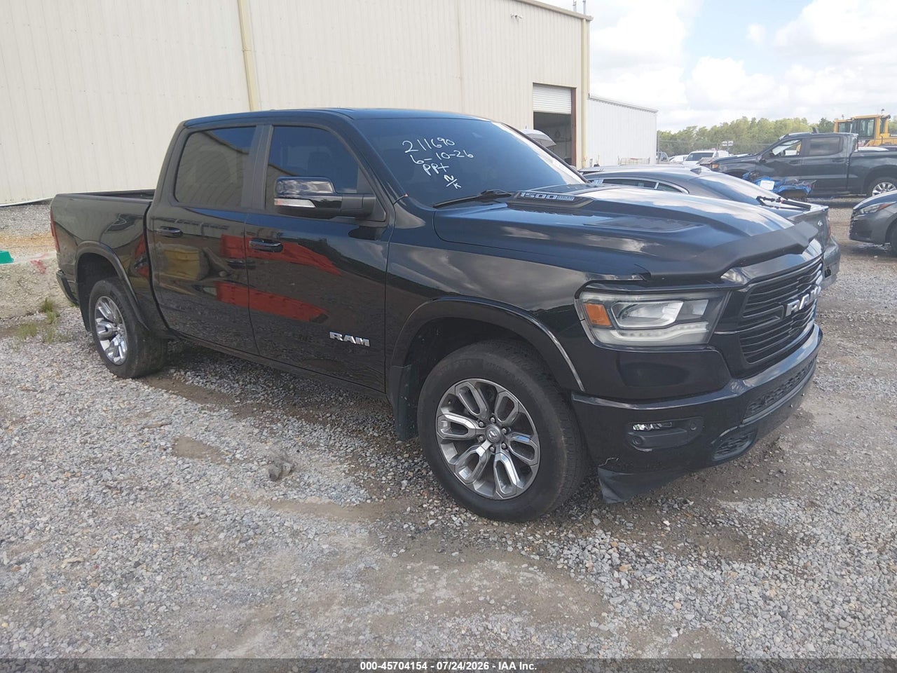 1C6SRFJT6MN****** · 2021 RAM 1500 LARAMIE  4X4 5'7 BOX