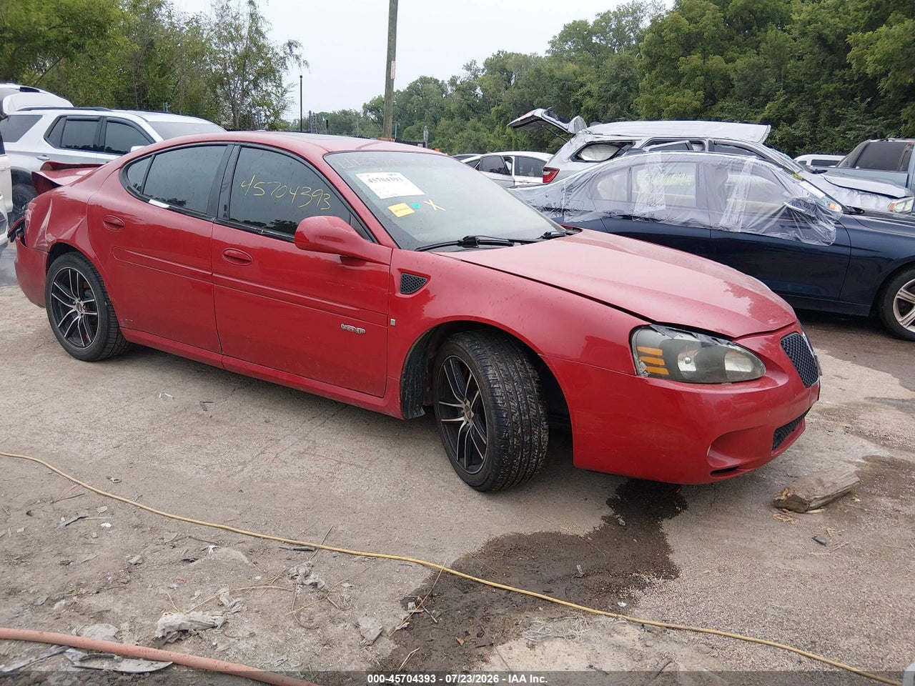 2G2WC55C681****** · 2008 PONTIAC GRAND PRIX GXP