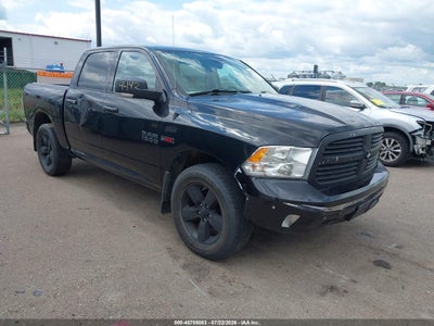 1C6RR7LM1HS****** · 2017 RAM 1500 BIG HORN  4X4 5'7 BOX