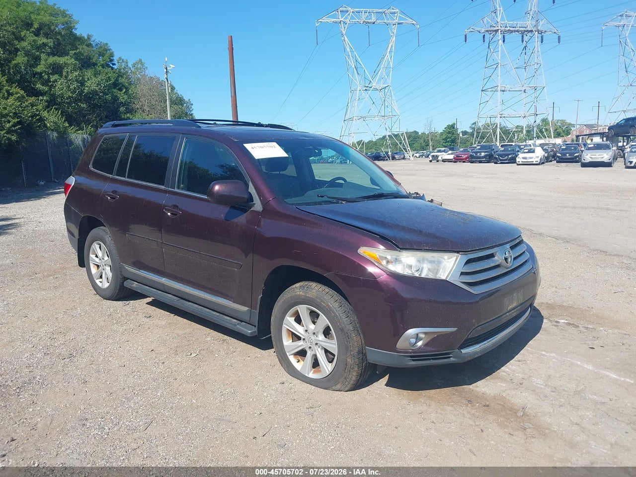 5TDBK3EH3BS****** · 2011 TOYOTA HIGHLANDER SE V6