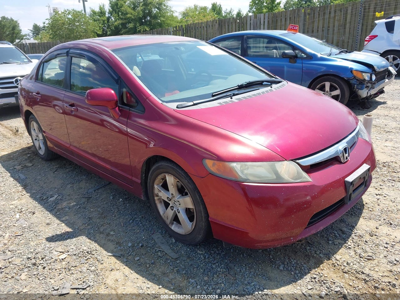 1HGFA16846L****** · 2006 HONDA CIVIC EX