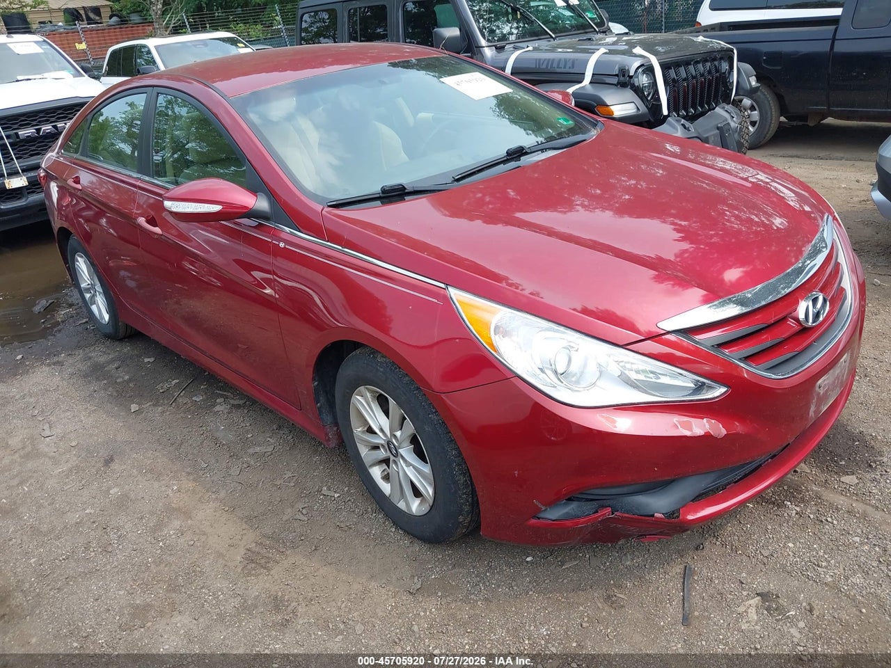 5NPEB4AC0EH****** · 2014 HYUNDAI SONATA GLS
