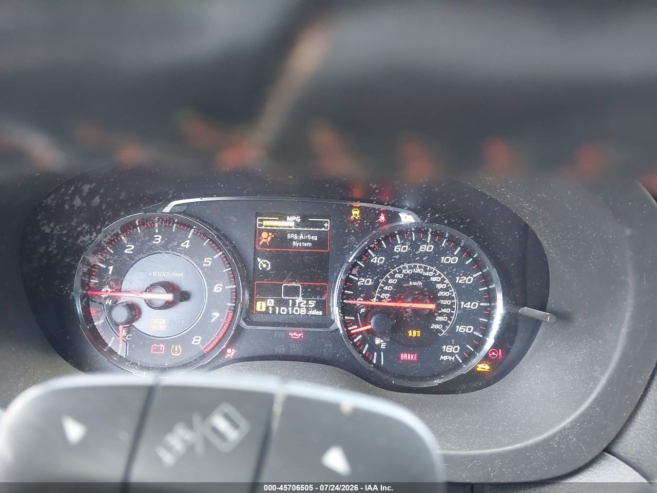 JF1VA1A60K9****** · 2019 SUBARU WRX   · 7/11