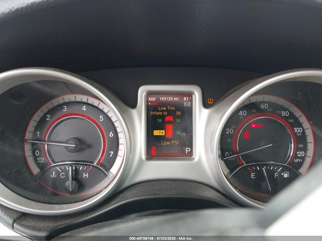 3C4PDCAB8GT****** · 2016 DODGE JOURNEY SE · 7/11