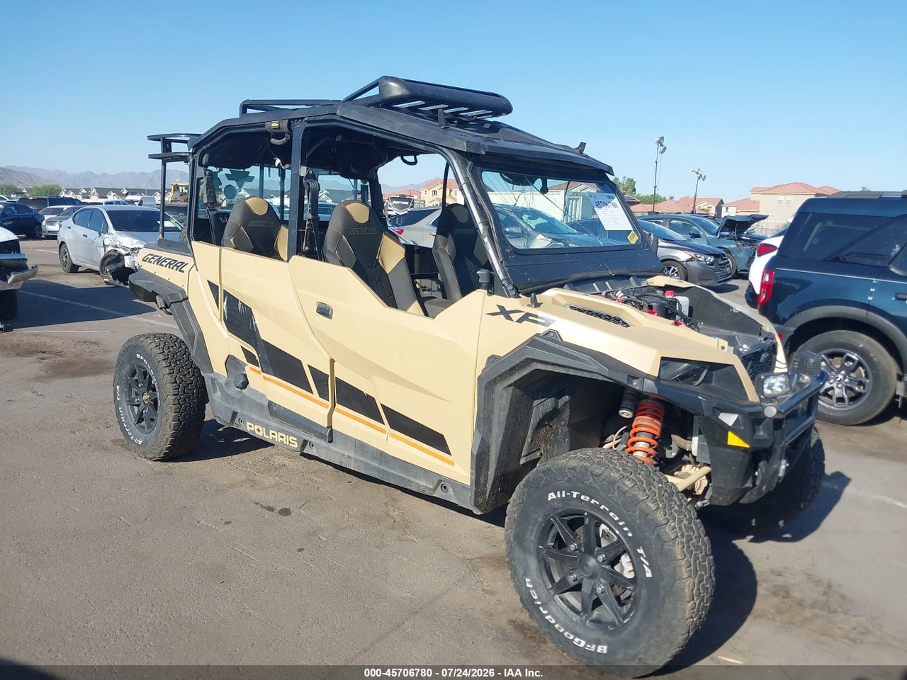 3NSGMJ994MH****** · 2021 POLARIS GENERAL XP 4 1000 DELUXE RIDE COMMAND