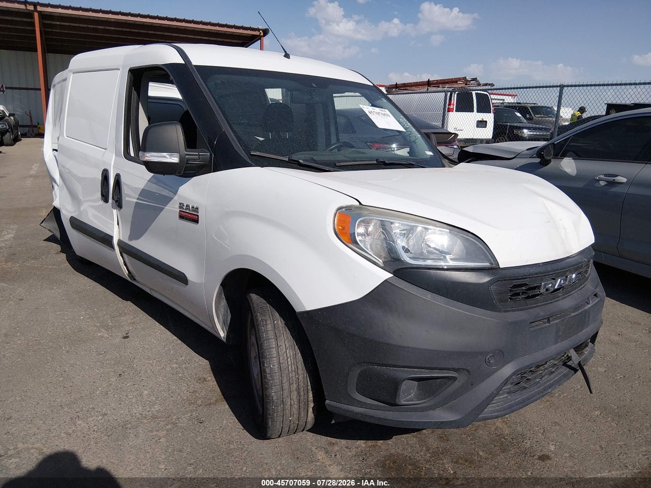 ZFBHRFAB8L6****** · 2020 RAM PROMASTER CITY TRADESMAN
