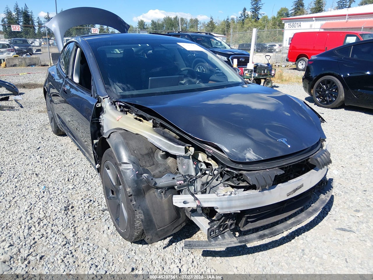 5YJ3E1EB9PF****** · 2023 TESLA MODEL 3 LONG RANGE DUAL MOTOR ALL-WHEEL DRIVE · 6/11