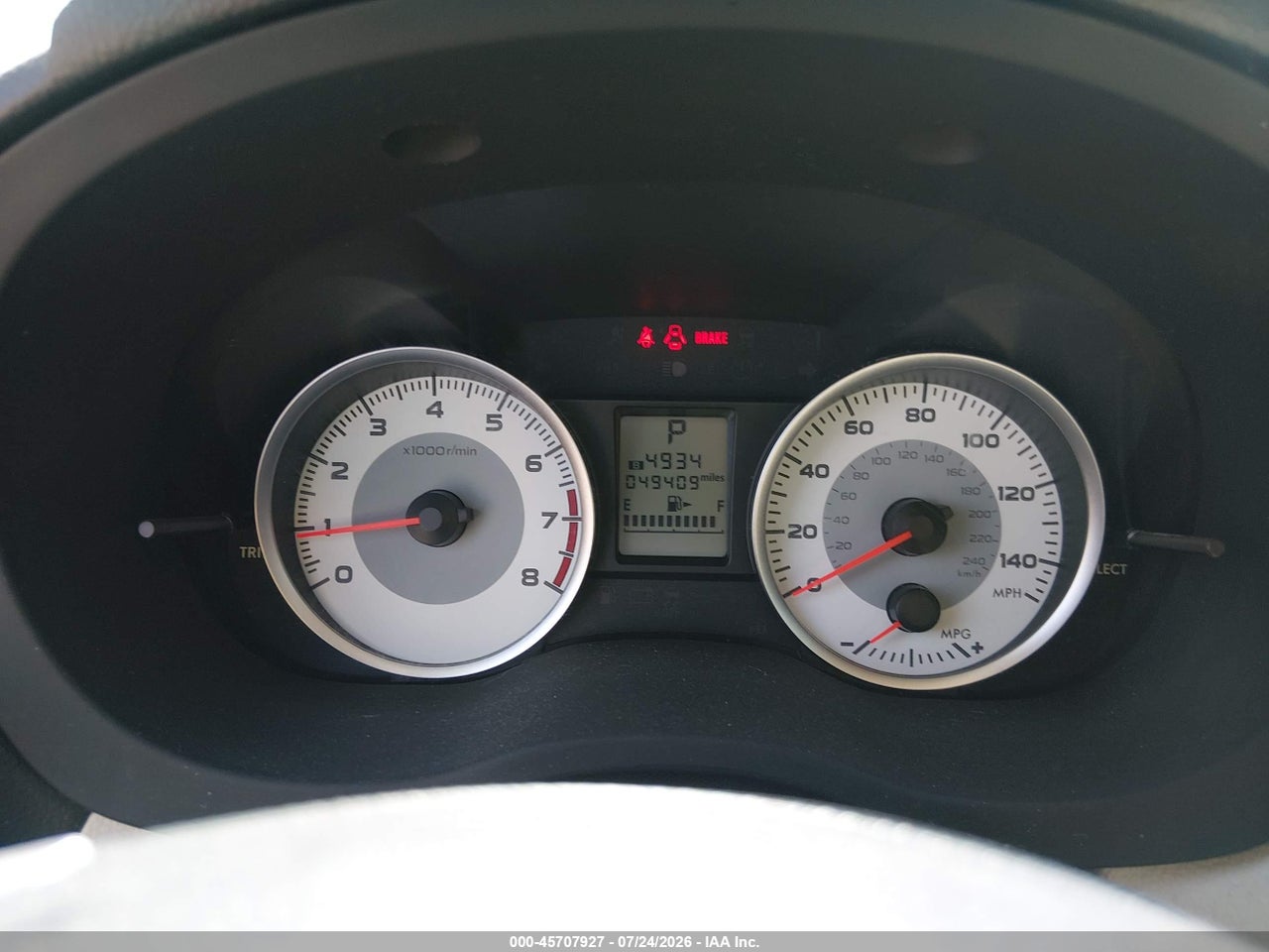 JF1GPAC68E8****** · 2014 SUBARU IMPREZA 2.0I PREMIUM · 7/11