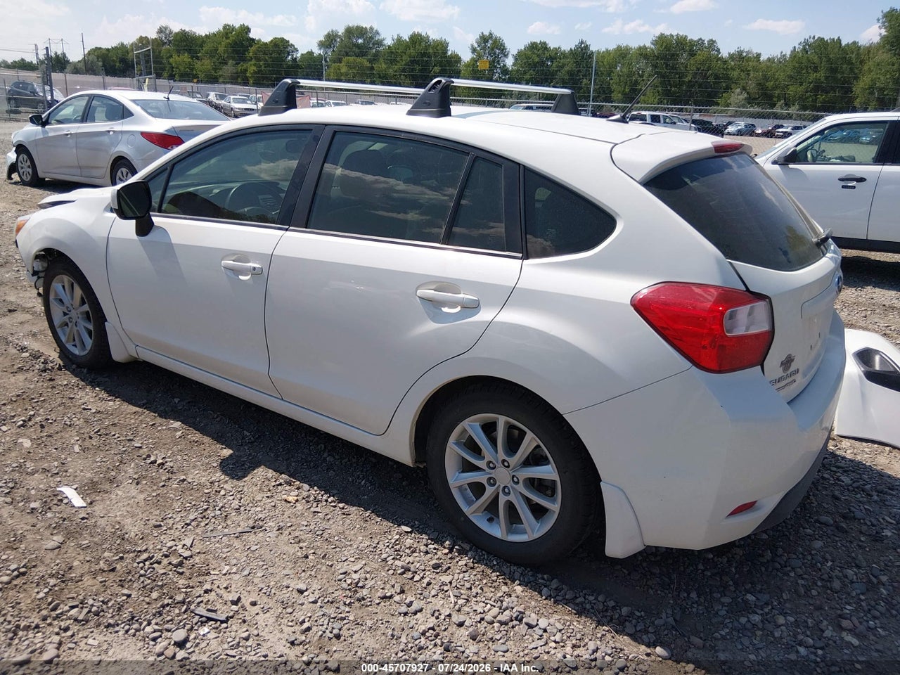 JF1GPAC68E8****** · 2014 SUBARU IMPREZA 2.0I PREMIUM · 3/11