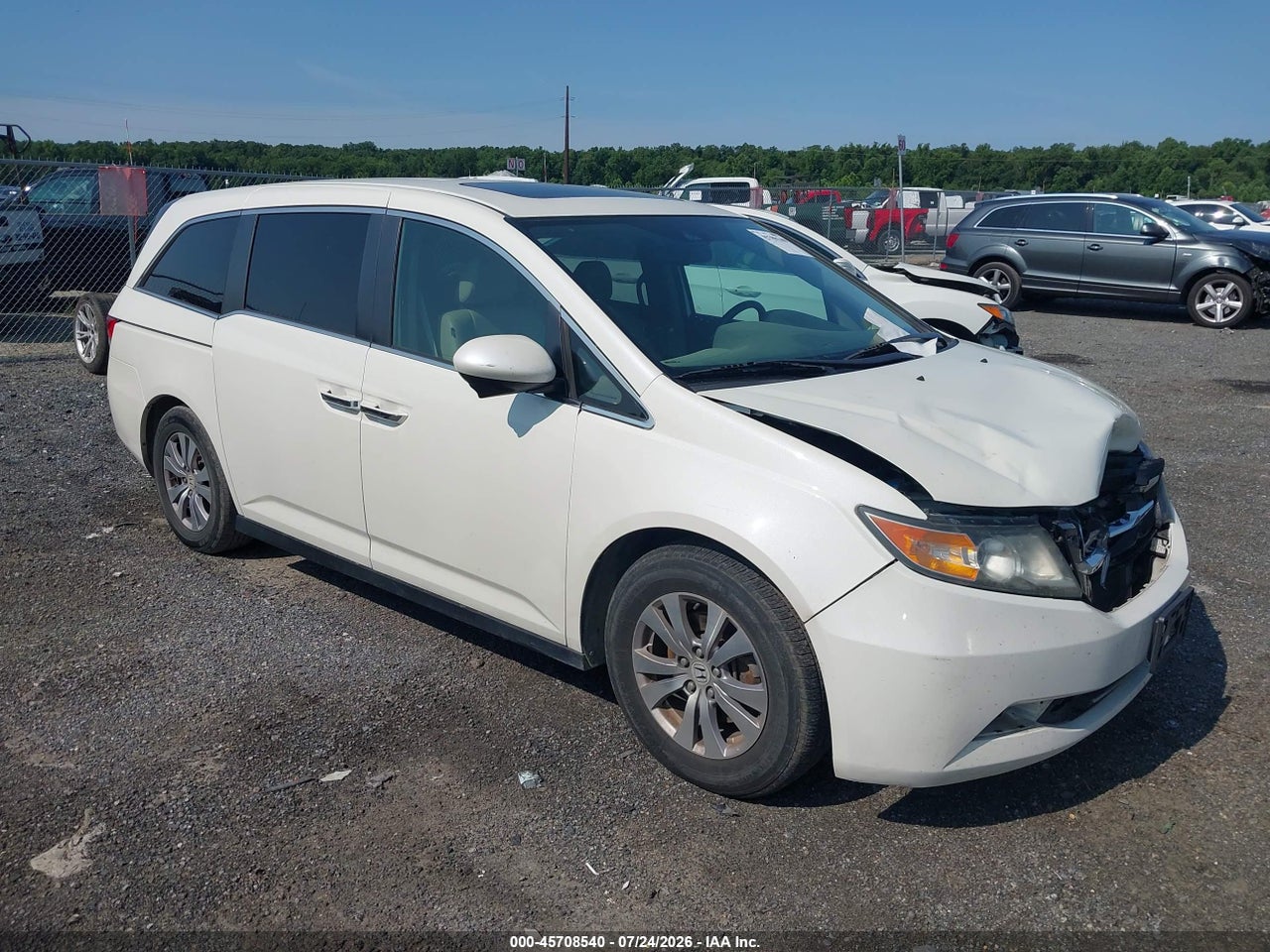5FNRL5H68GB****** · 2016 HONDA ODYSSEY EX-L