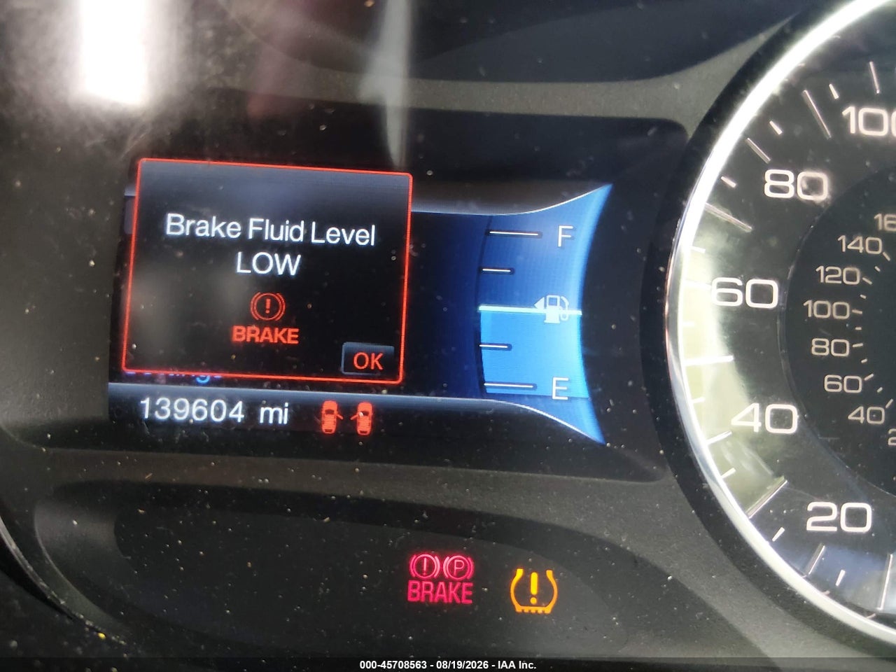 2FMDK4JC0EB****** · 2014 FORD EDGE SEL · 7/11