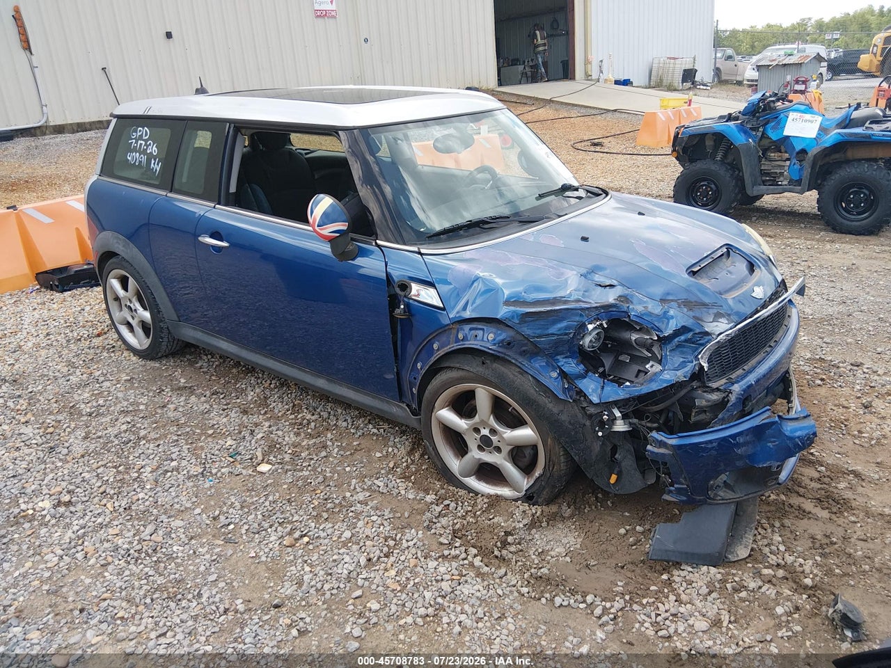 WMWMM33508T****** · 2008 MINI COOPER S CLUBMAN