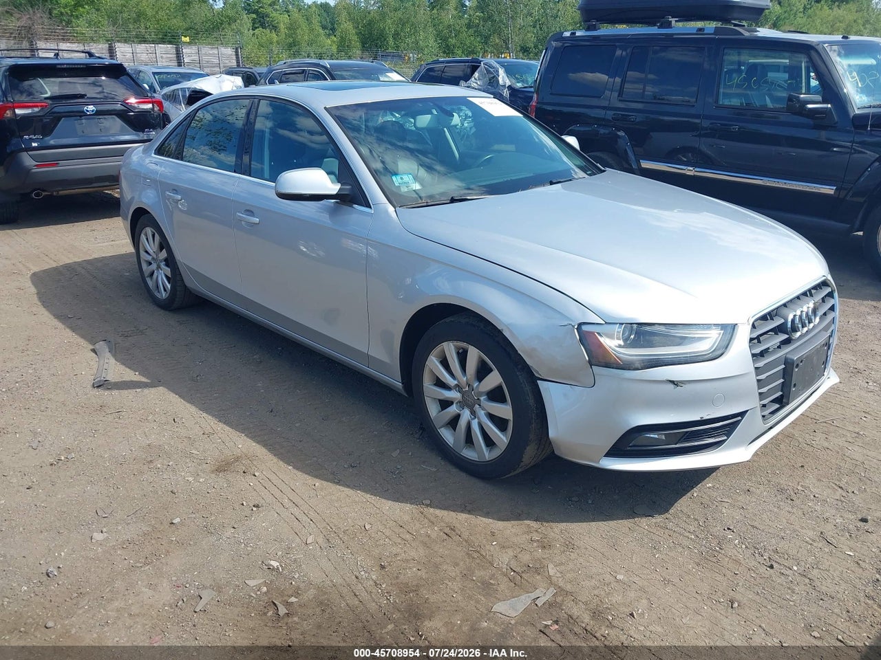 WAUBFAFL6DN****** · 2013 AUDI A4 2.0T PREMIUM